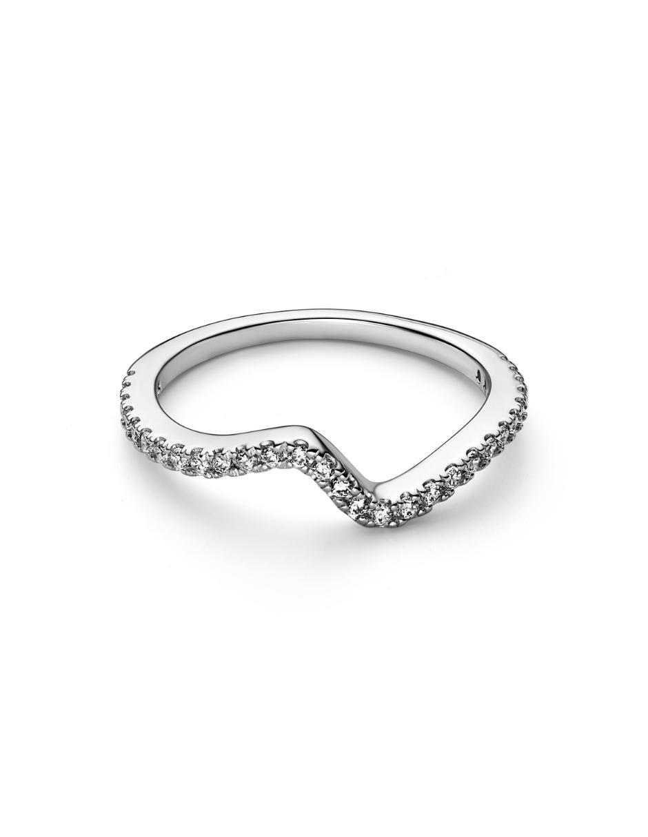 Anillo Timeless P 925 de plata zirconia cúbica brillante 4