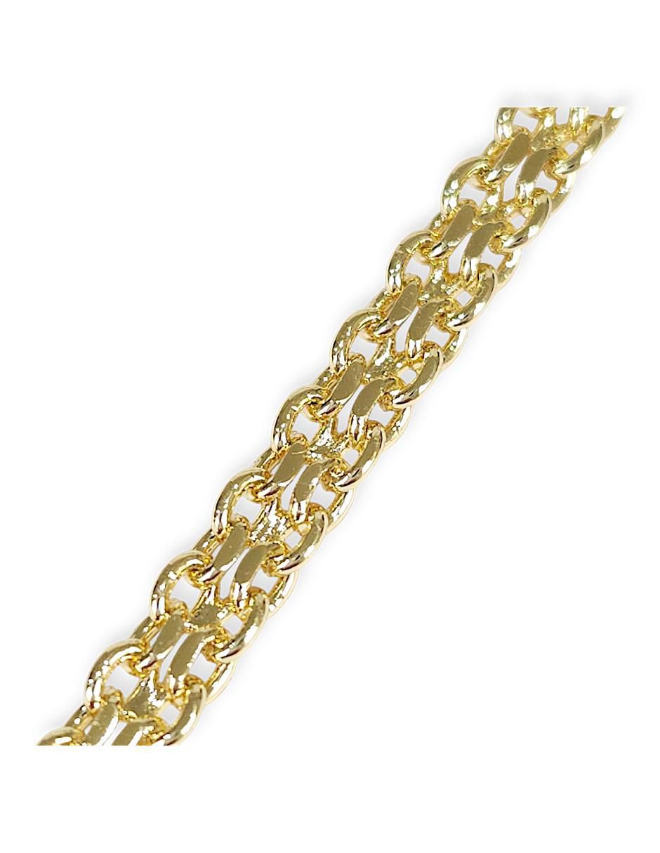 Pulsera 18 K acabado brillante