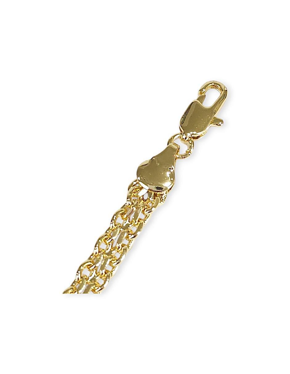 Pulsera 18 K acabado brillante 5