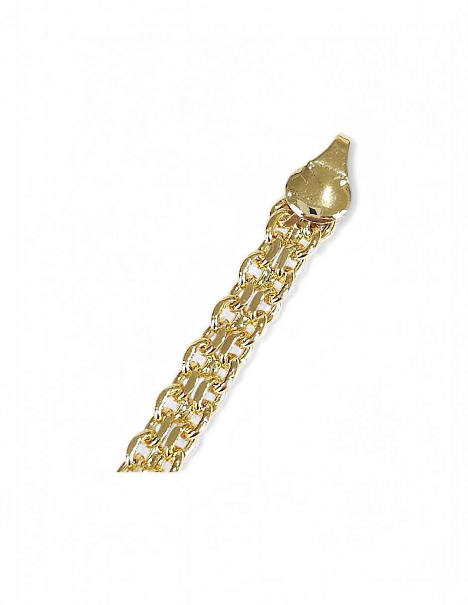 Pulsera 18 K acabado brillante 6