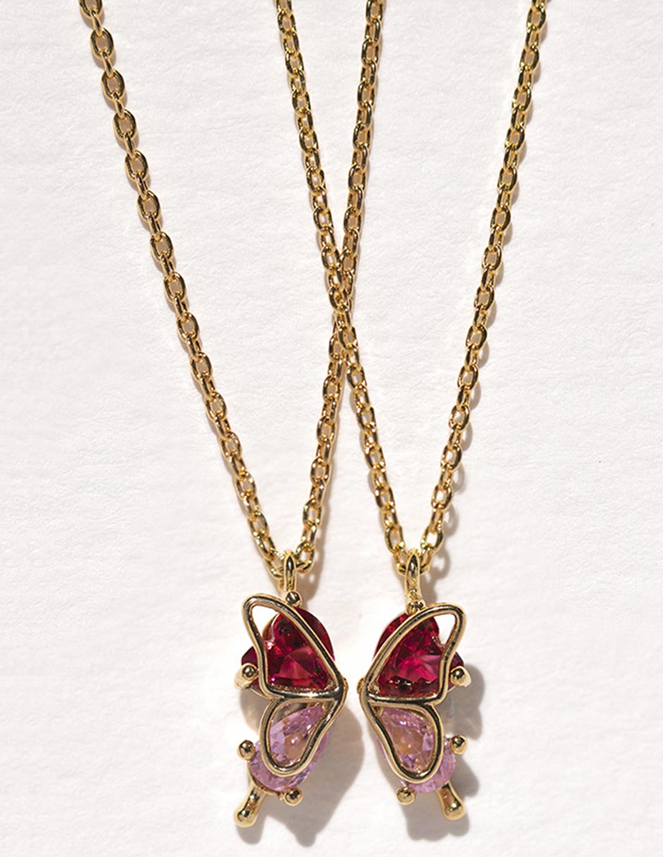 Set collar de mariposa Garden 2