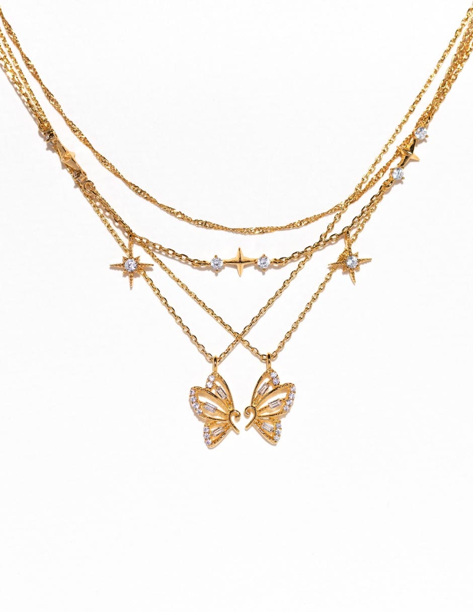 Collar de mariposa Garden 2