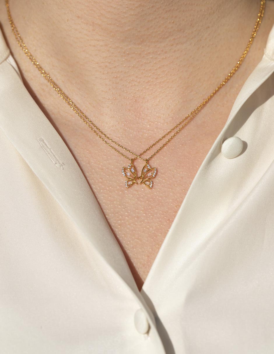 Collar de mariposa Garden 3