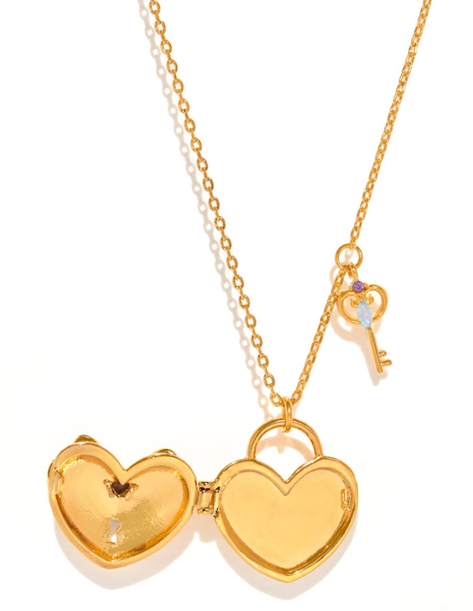 Collar Love con acabado baño de oro 18 K 2