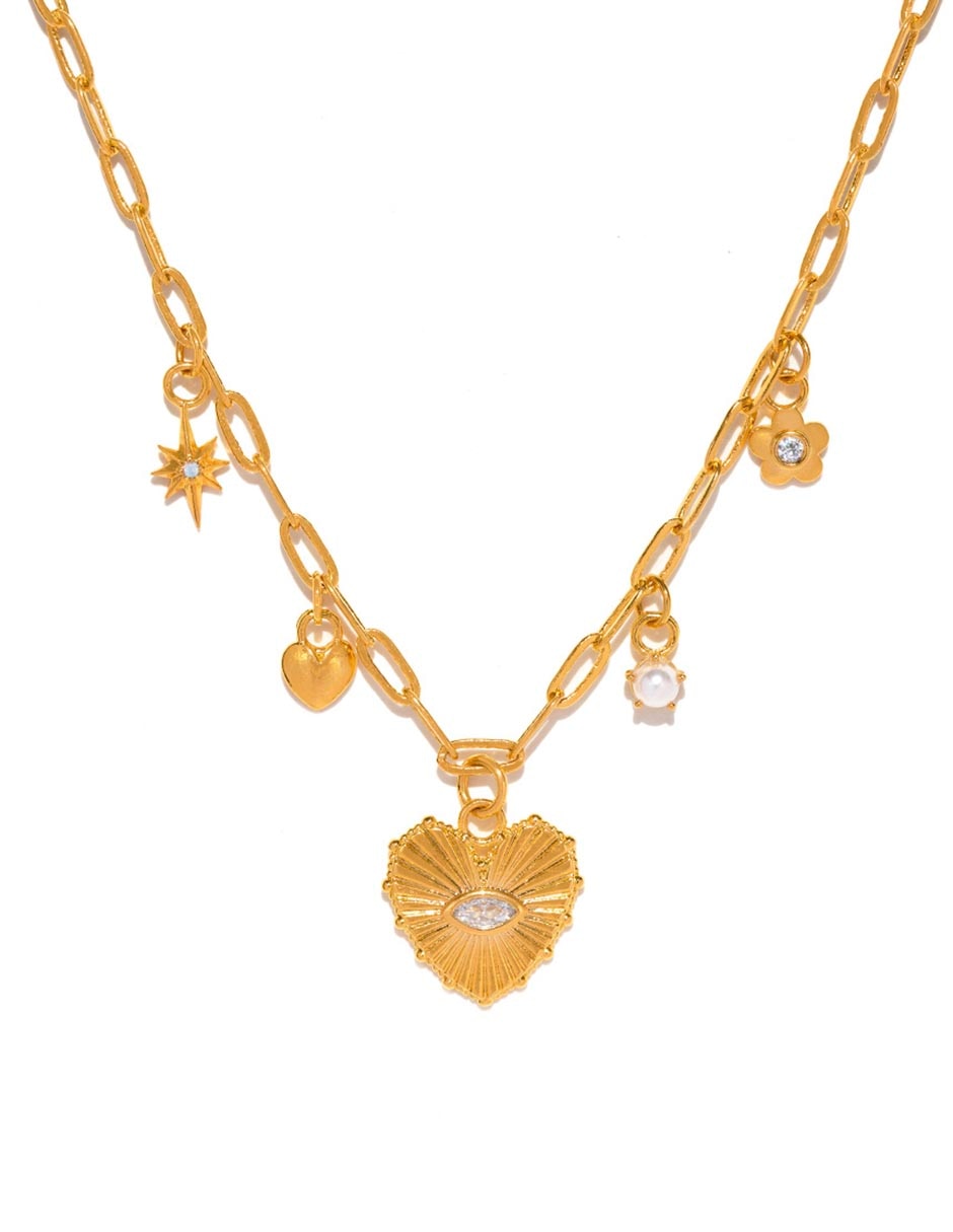 Collar de corazón
