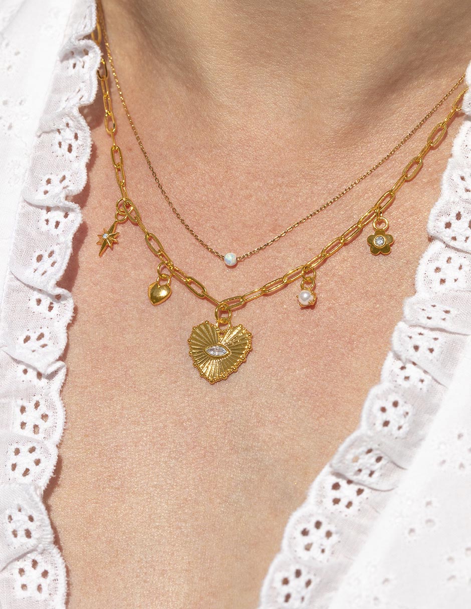 Collar de corazón 2