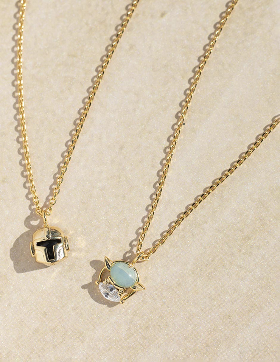 Collar con dije The Mandalorian Star Wars 3