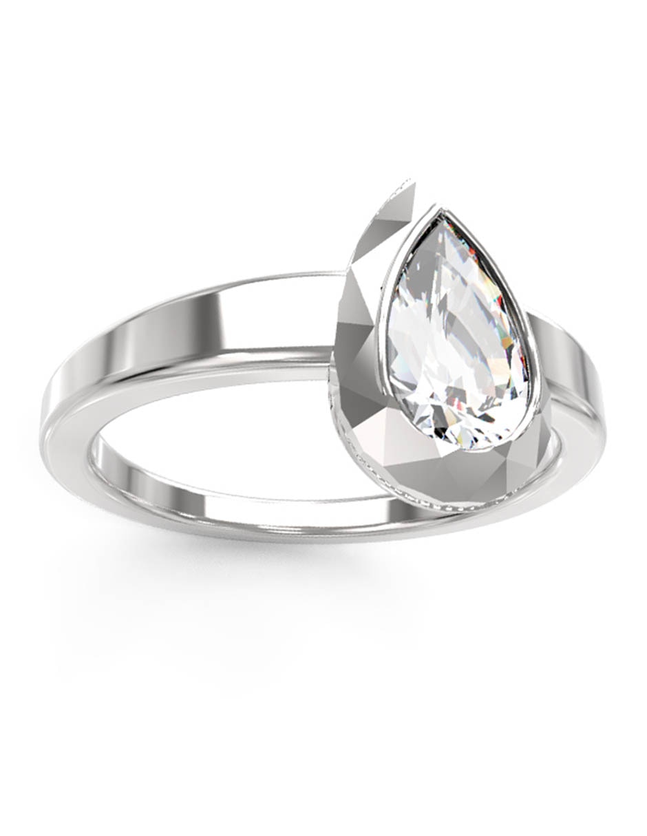 Anillo de gota 4g Light circonita brillante 1