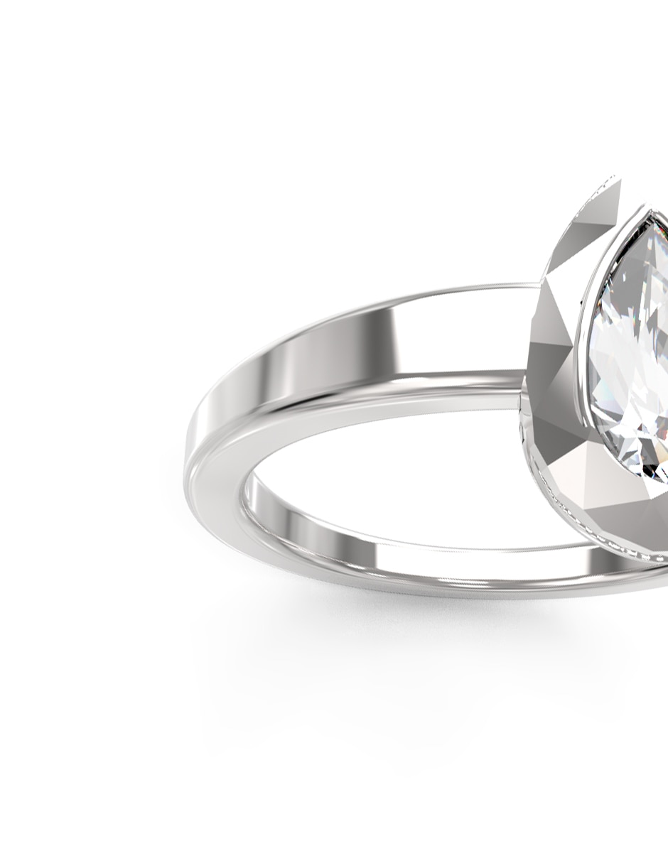 Anillo de gota 4g Light circonita brillante