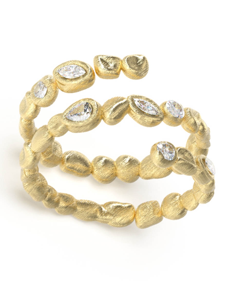 Anillo Guess Panarea circonita brillante