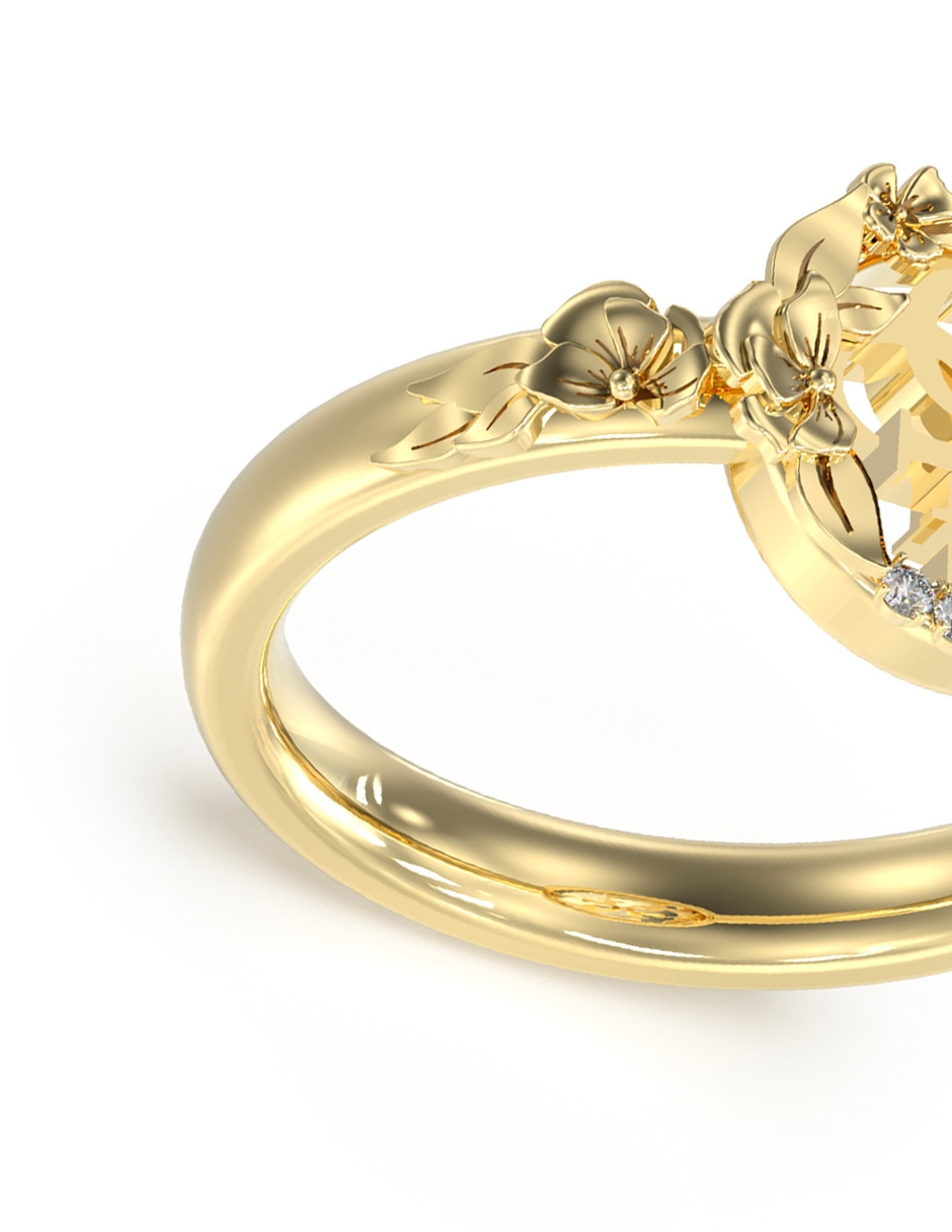 Anillo 4 LOVE circonita brillante Anillo 4 LOVE circonita brillante