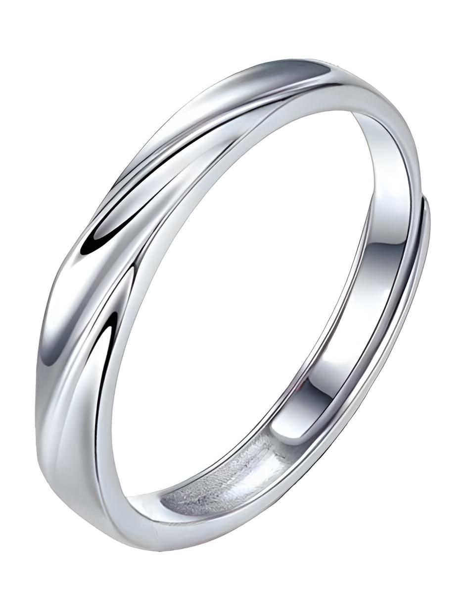 Set anillo P 925 de plata brillante
