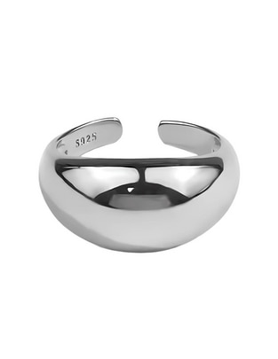 Anillo de gota P 925 de plata brillante Anillo de gota P 925 de plata brillante