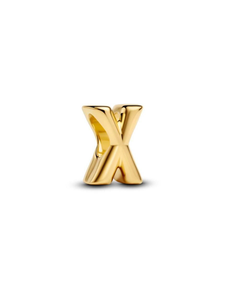 Charm de letra x moments de plata P 925