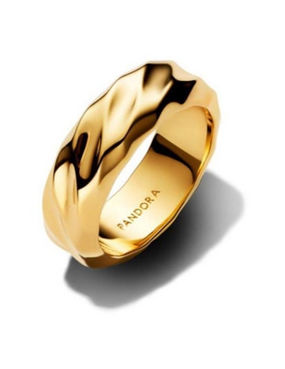 Anillo Essence de plata P 925 con acabado baño de oro