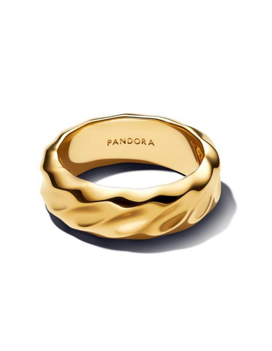 Anillo Essence de plata P 925 con acabado baño de oro