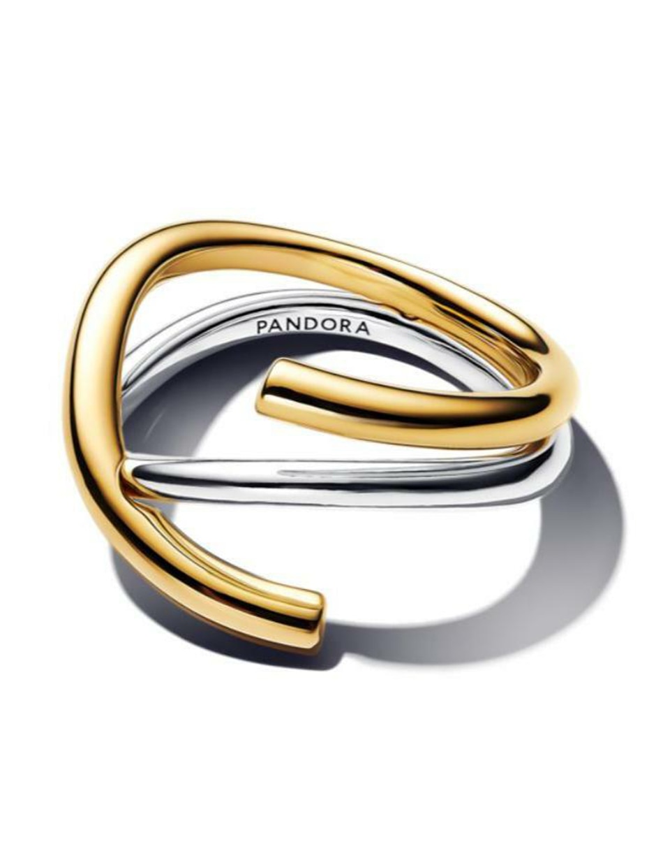 Anillo Essence de plata P 925 baño de oro 3