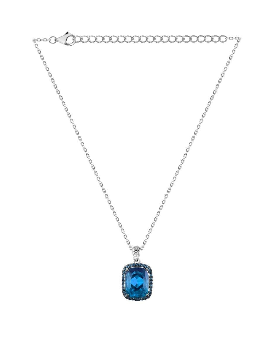 Collar de ovalado de plata P 925 2