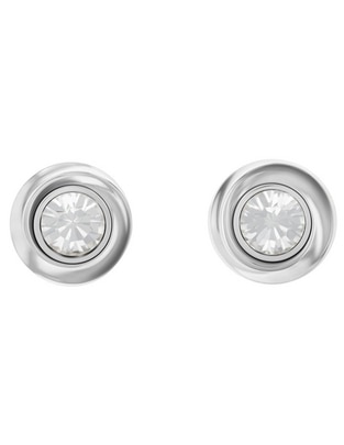 Broqueles circulares con acabado brillante cristal
