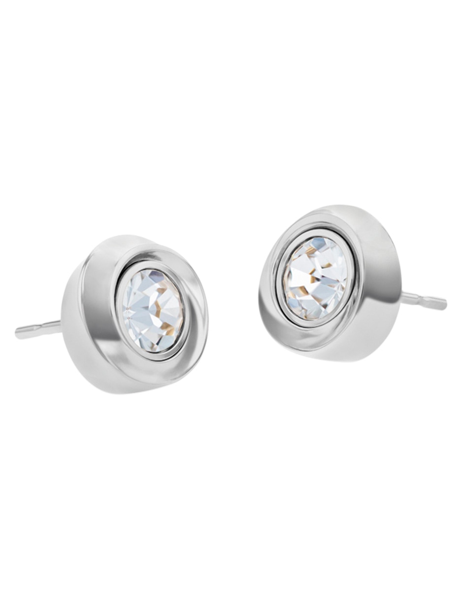 Broqueles circulares con acabado brillante cristal 2
