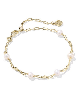 Pulsera Kendra Scott con perla Otoño con acabado pulido