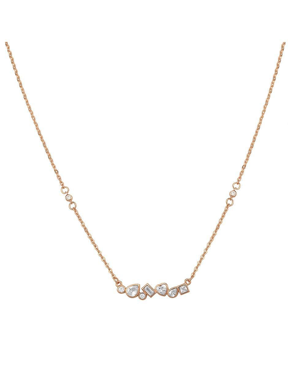 Collar de gota Floral de plata P 925 2