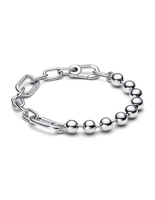 Brazalete de plata P 925 Me acabado liso