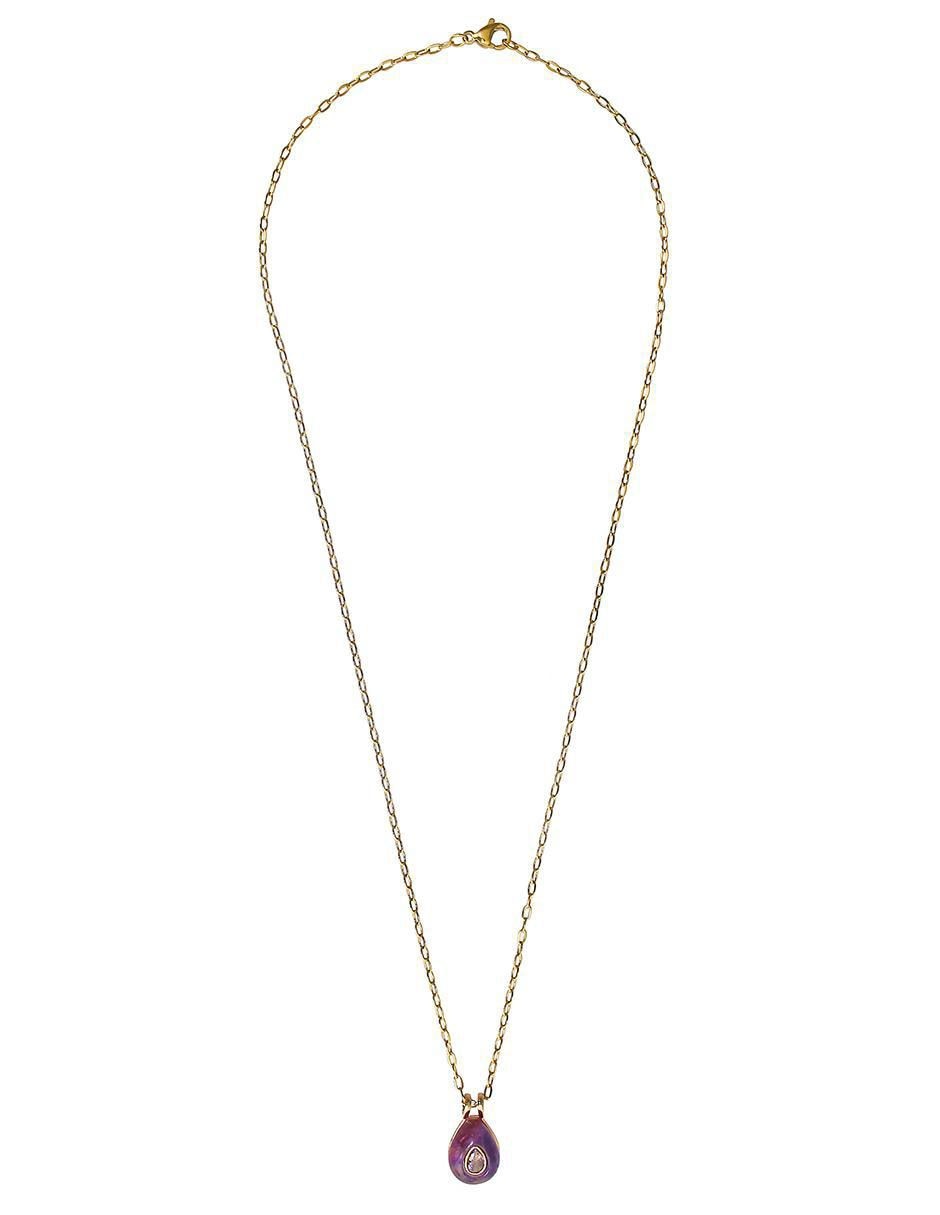 Collar con dije gota 3