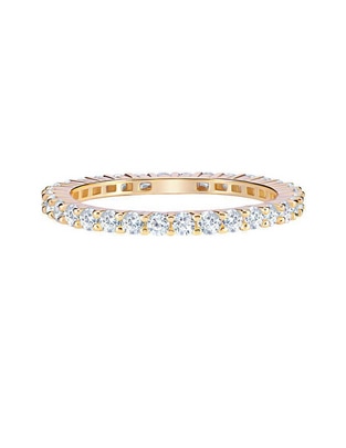 Anillo P 925 de plata zirconia brillante Anillo P 925 de plata zirconia brillante