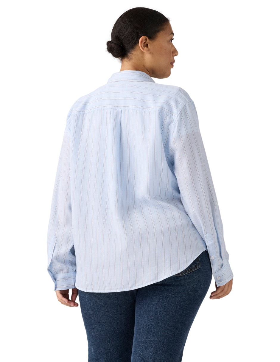 Blusa Levi's manga larga para mujer