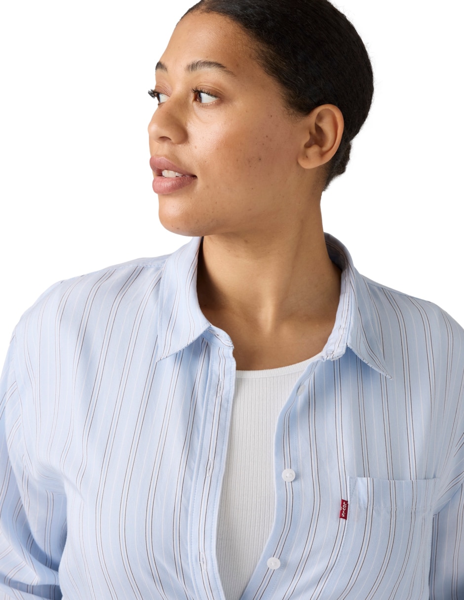 Blusa Levi's manga larga para mujer