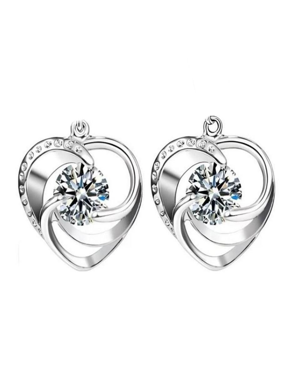 Collar con dije corazón 3