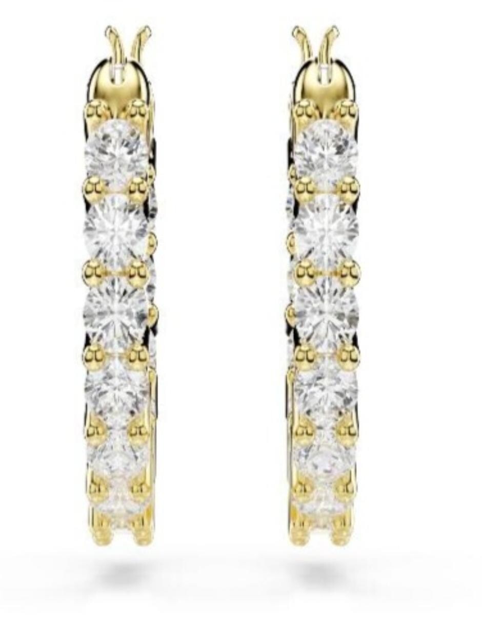 Aretes circulares Matrix, Matrix Vittore con acabado brillante 4