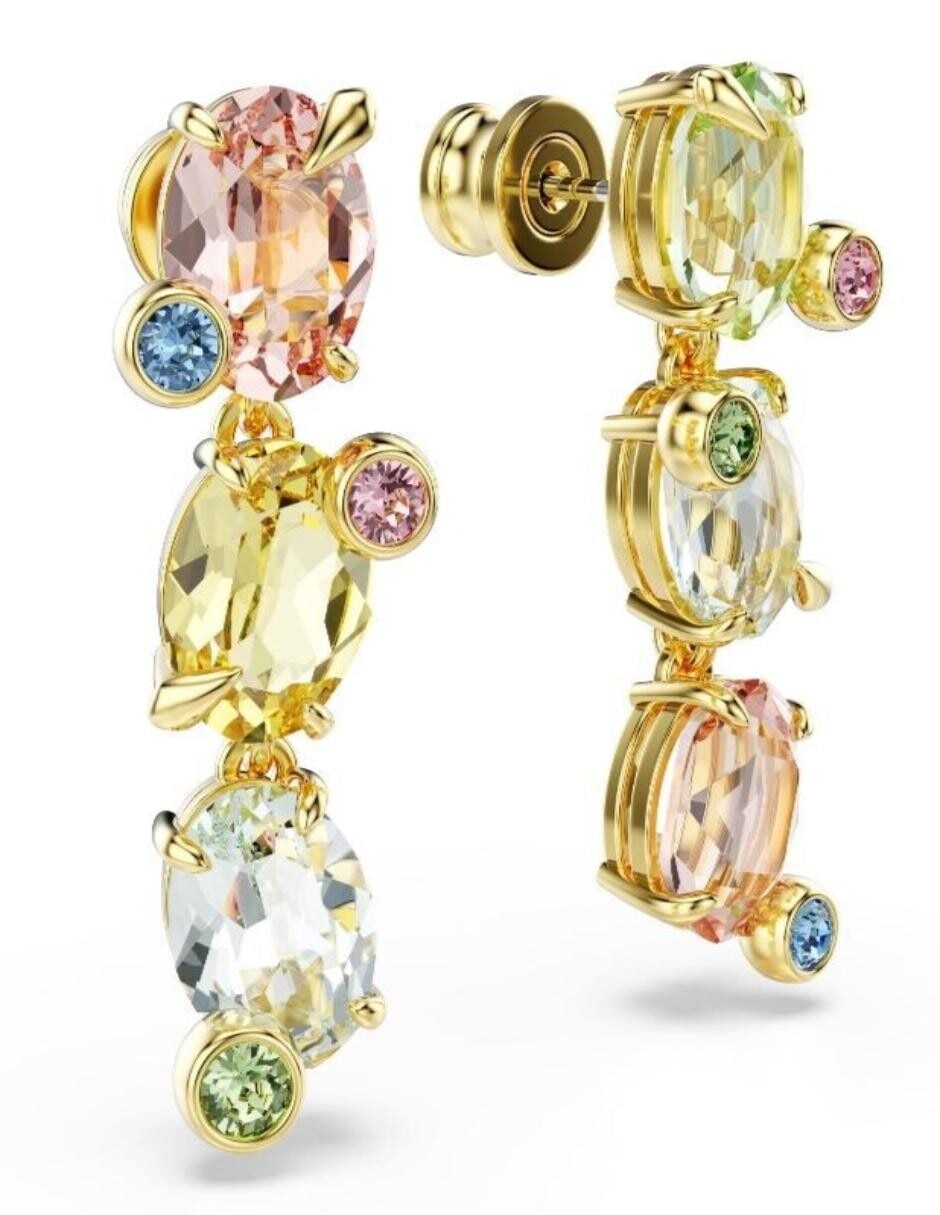 Aretes circulares con acabado brillante 3