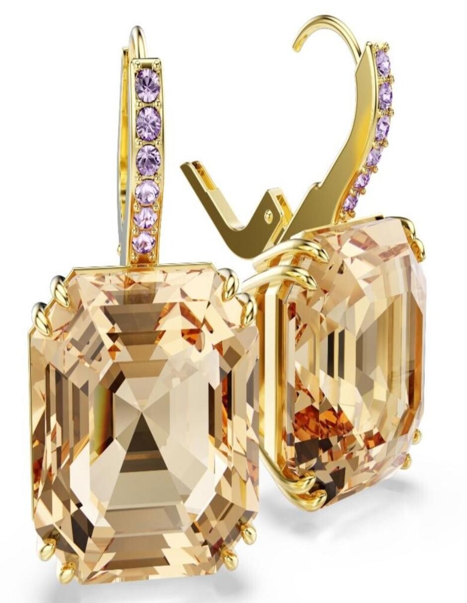 Aretes Millenia con acabado brillante 3