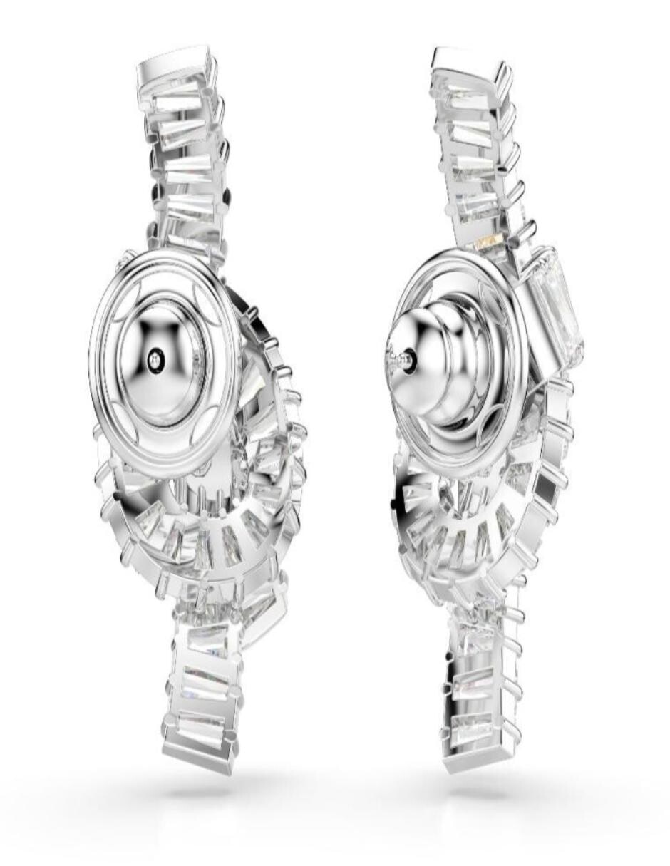 Aretes cuadrados Matrix con acabado brillante 2