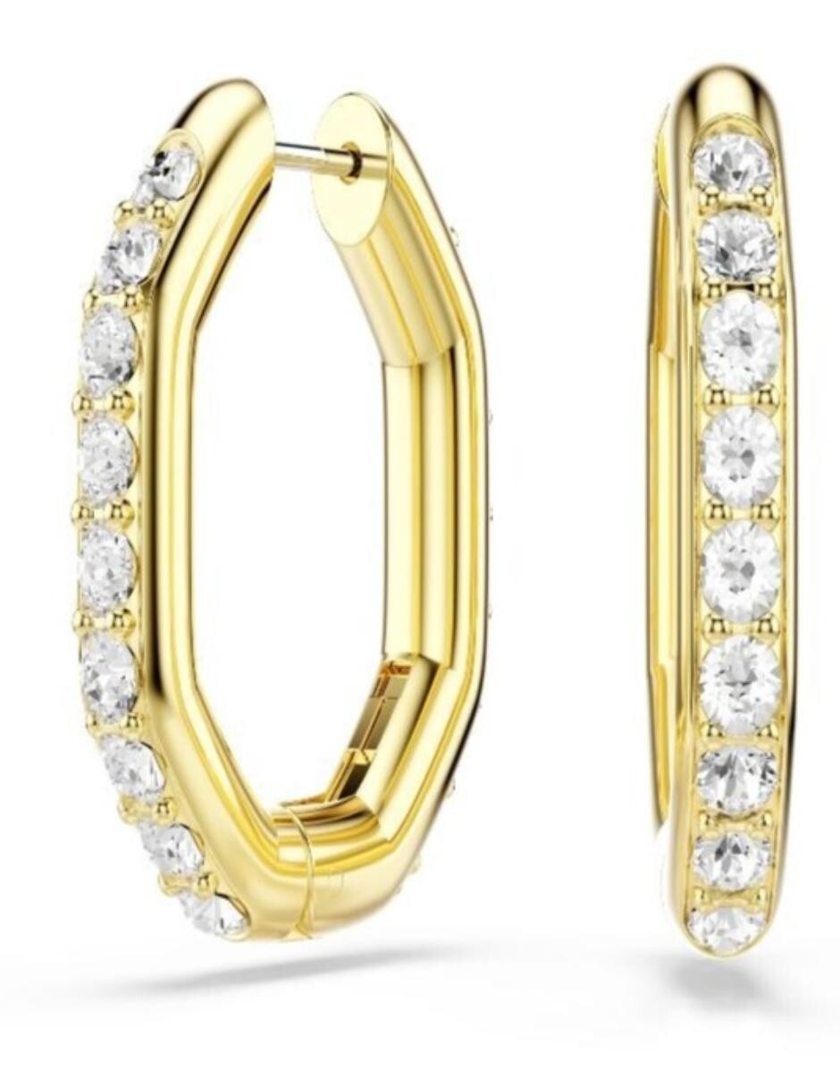 Aretes de nudo Dextera Octagon, Dextera con acabado brillante 2