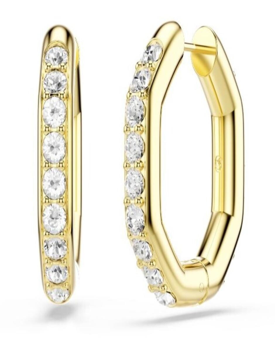 Aretes de nudo Dextera Octagon, Dextera con acabado brillante 3