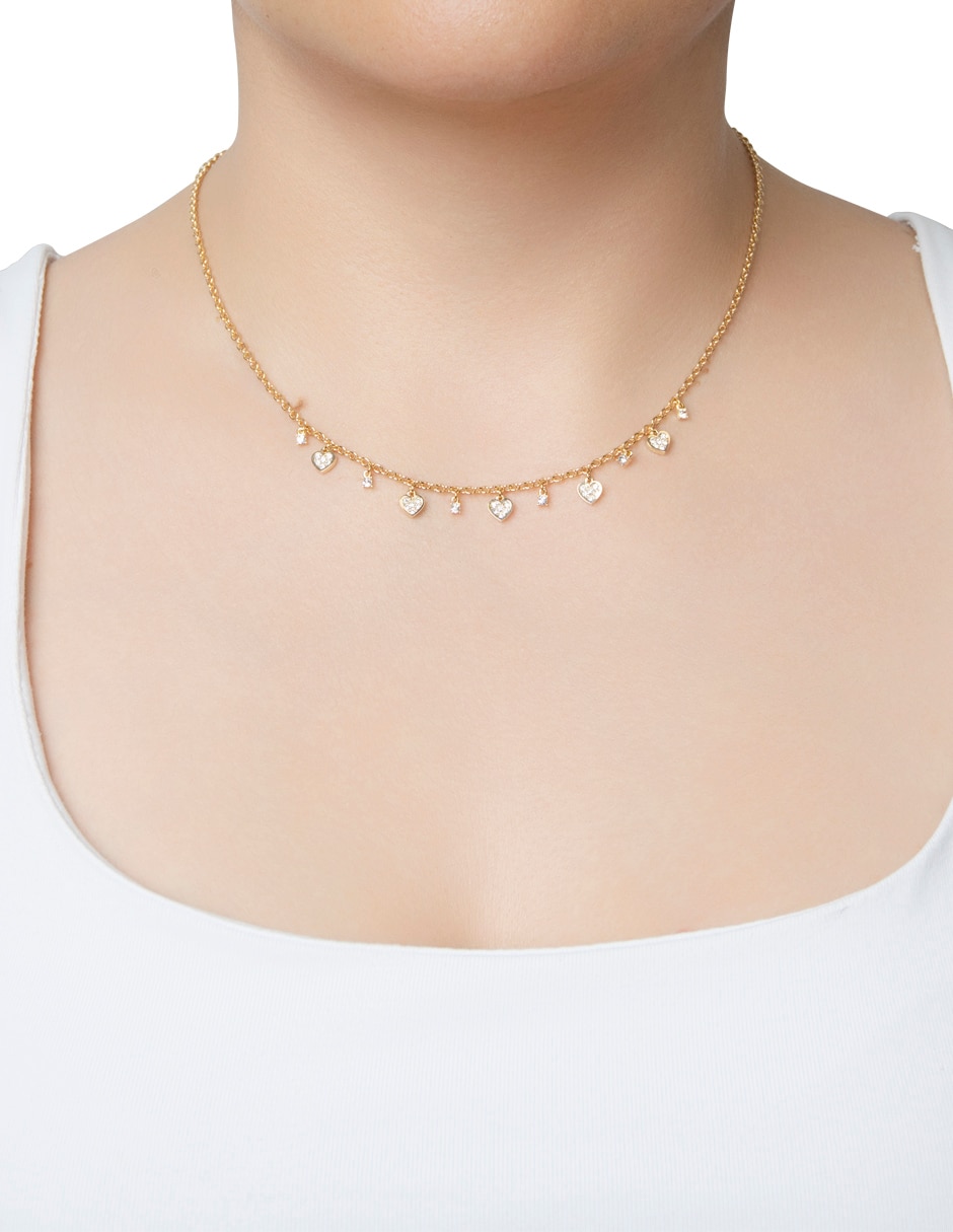 Collar circular Charms Pavé 3