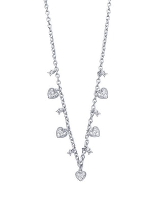 Collar mossimo charms pavé