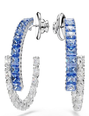 Aretes circulares con acabado brillante