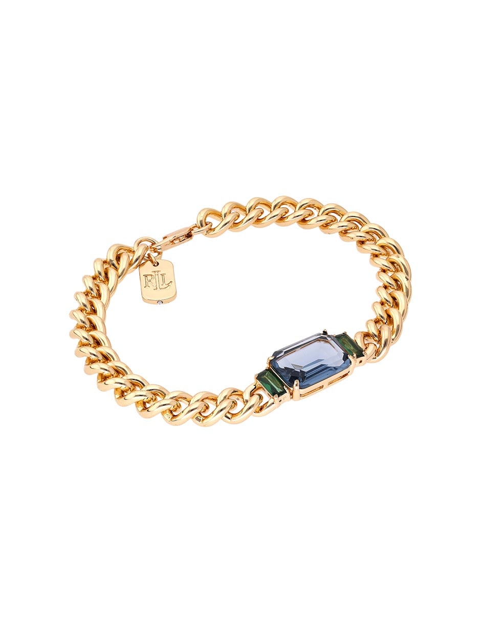 Pulsera con cristal Desmond acabado pulido