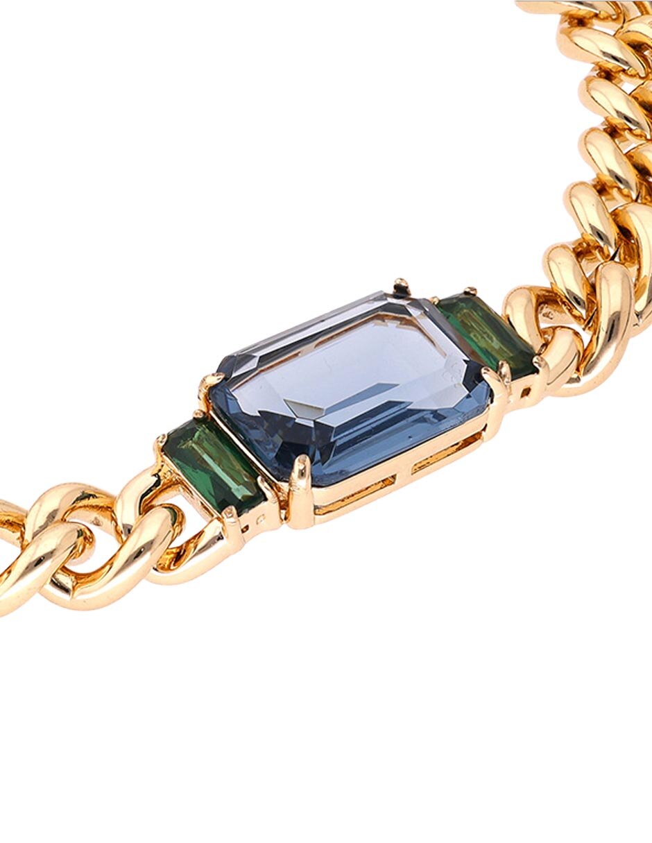 Pulsera con cristal Desmond acabado pulido 5