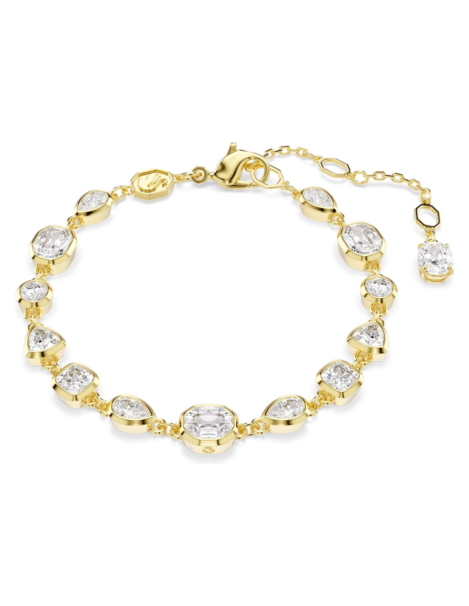 Brazalete Swarovski Tennis Imber acabado brillante