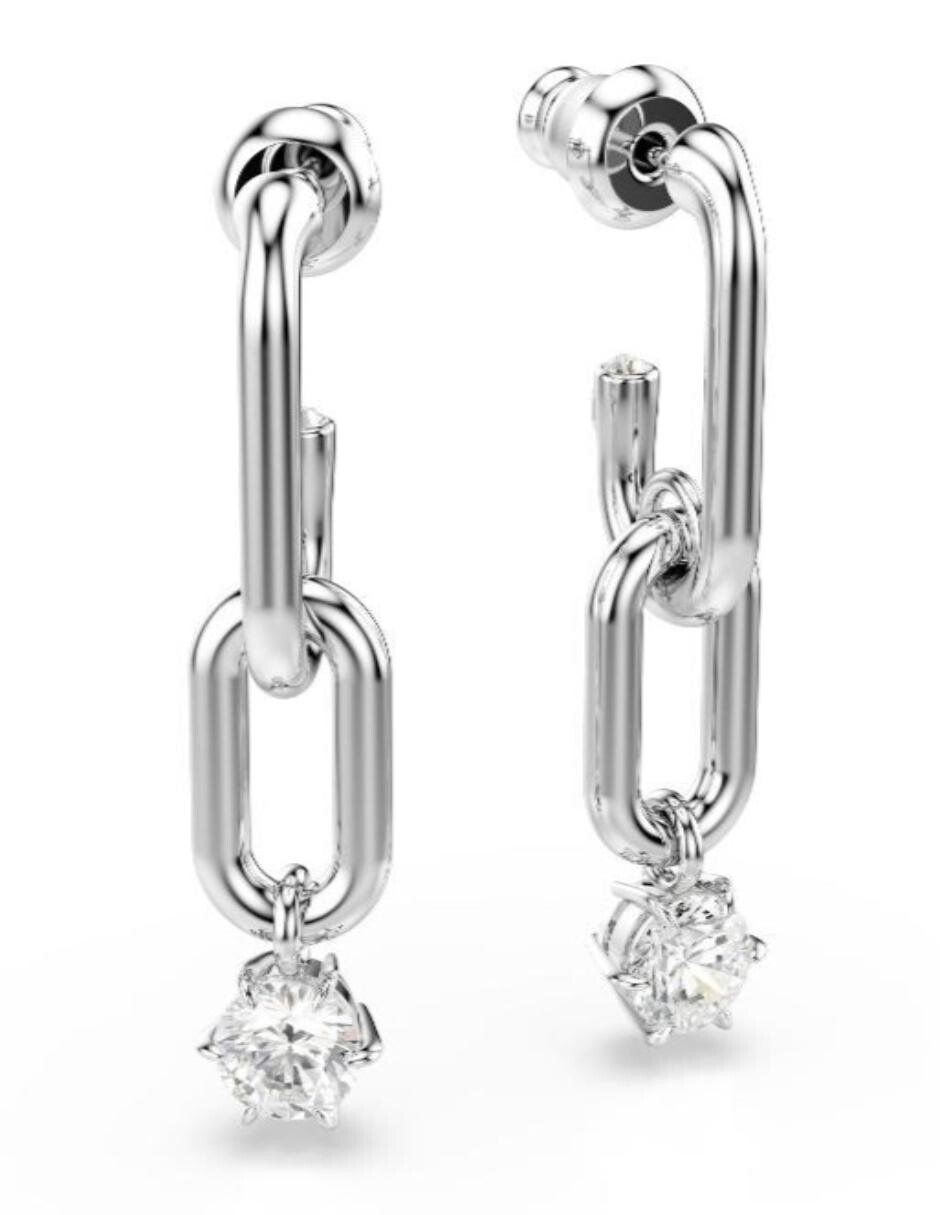 Aretes de eslabón Constella con acabado brillante 3