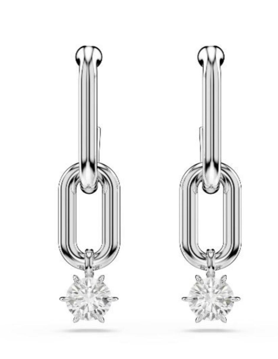 Aretes de eslabón Constella con acabado brillante 4