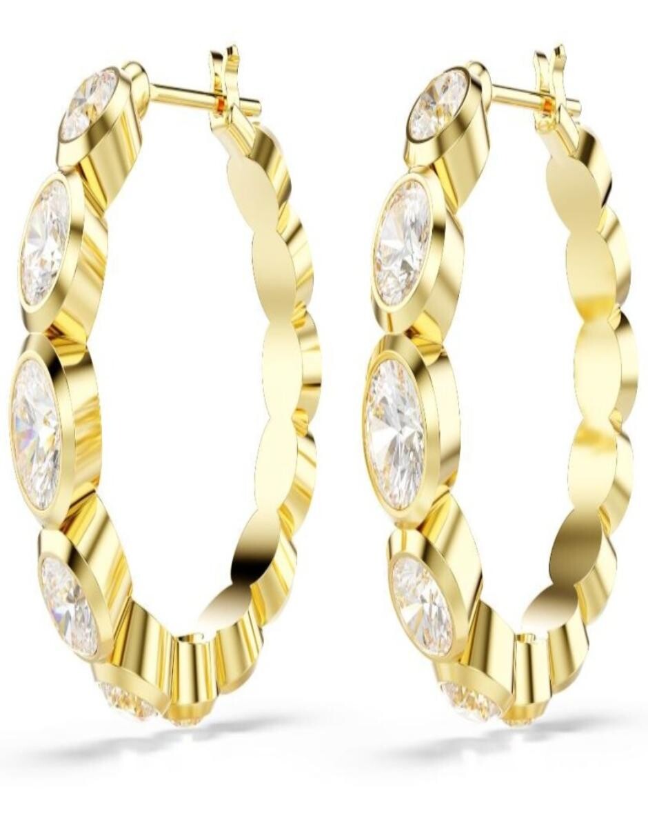 Aretes circulares con acabado brillante 3
