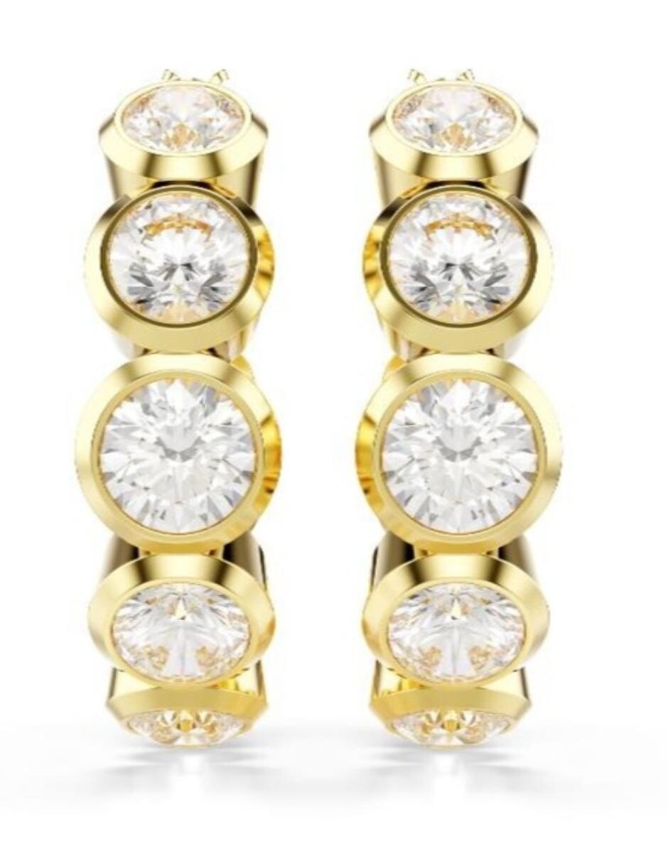 Aretes circulares con acabado brillante 4
