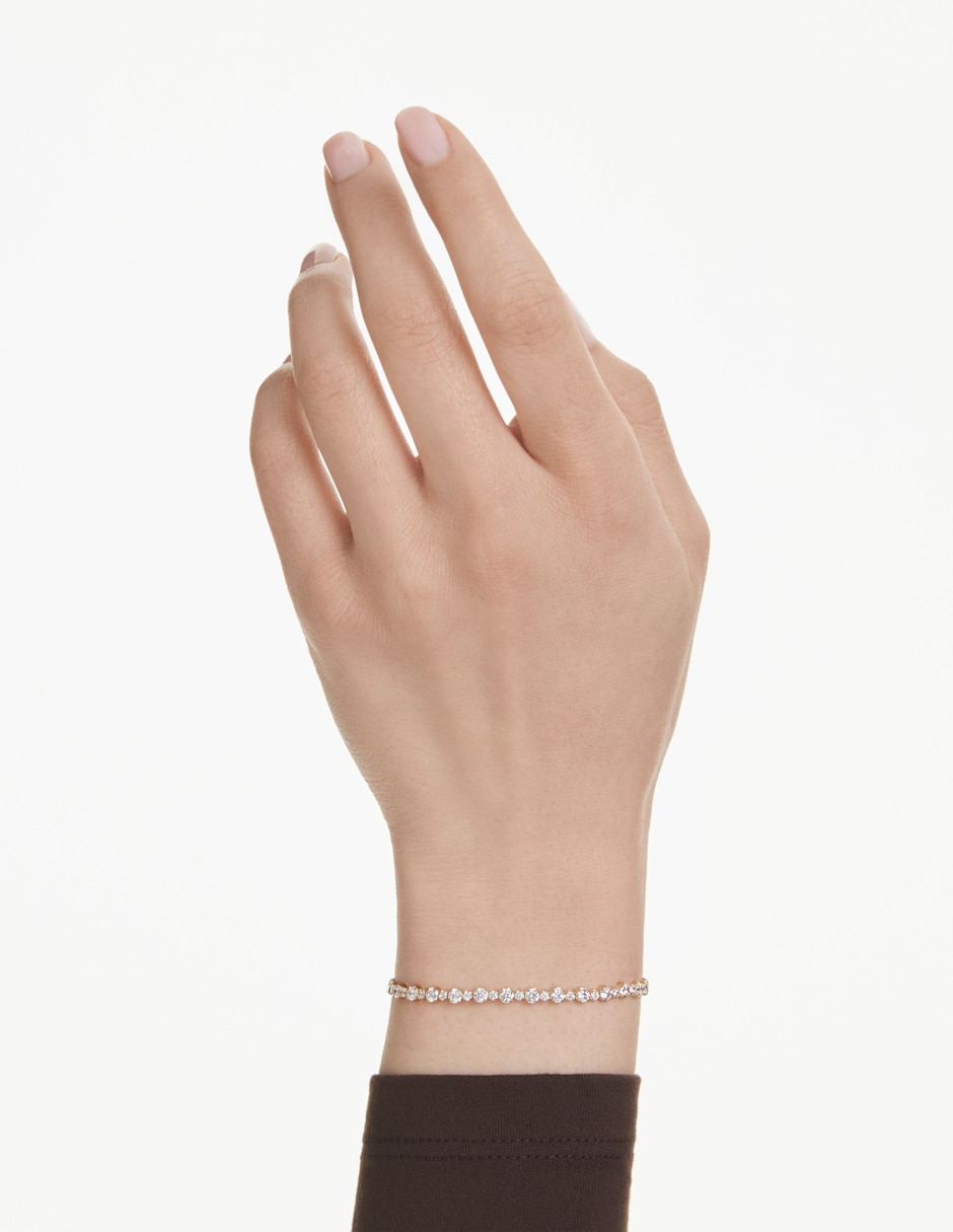 Pulsera Matrix Tennis acabado pavé 2