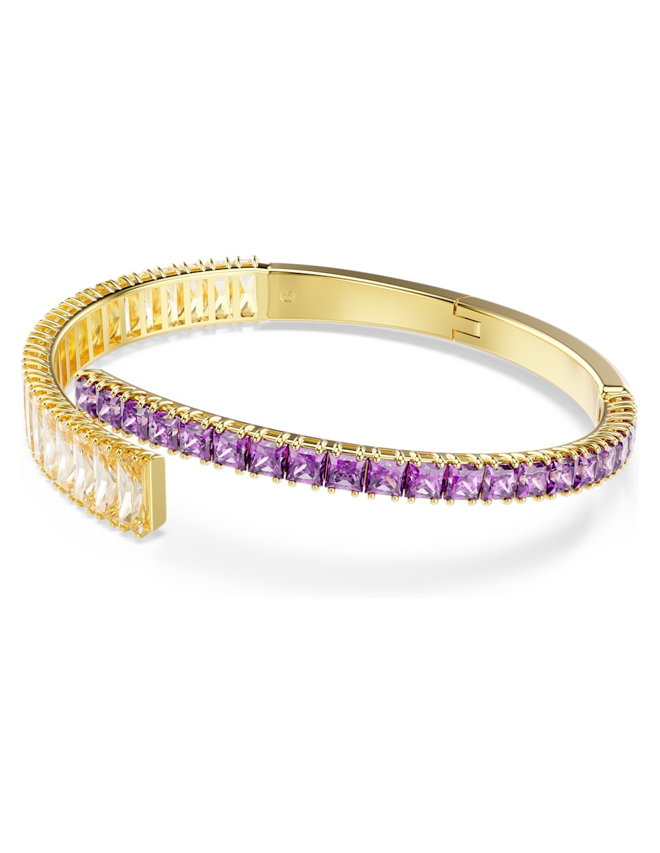 Brazalete swarovski de metal matrix con acabado